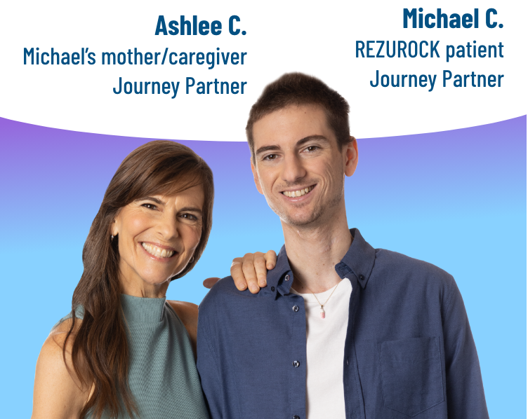 A man and woman standing next to each other